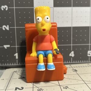 The Simpsons Bart Simpson Couch Toy Burger King 2008. Preowned Condition.